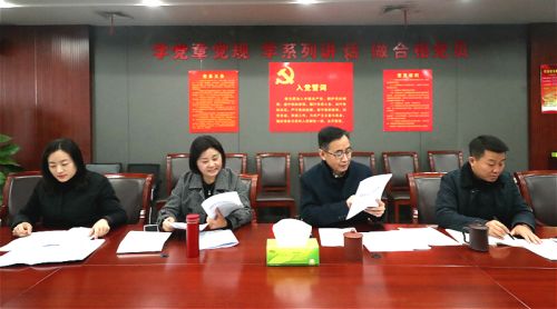 公司黨委召開中心組（擴(kuò)大）會(huì)議 傳達(dá)學(xué)習(xí)區(qū)紀(jì)委八屆三次全會(huì)精神